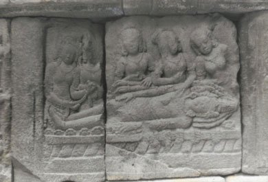 Borobudur relief kemukakan ada candi relief di yang Sejarah Candi